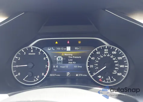 2021 Nissan Murano Sl Fwd из США, поврежденный, VIN 5N1AZ2CJ9MC100169